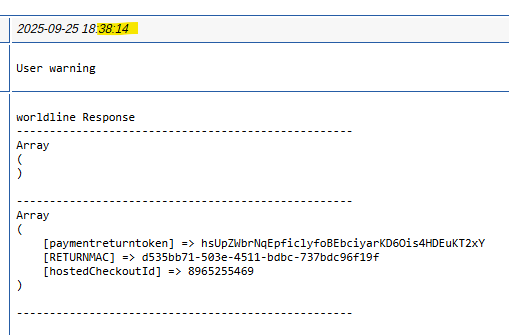 zur Veranstaltung worldline Test